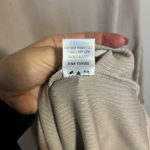 Pink Lily Ribbed Midi Dress - Picture 5 of 6